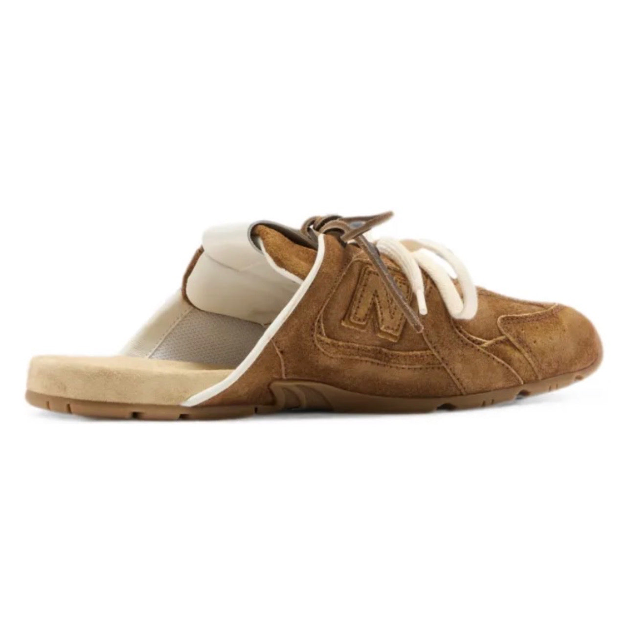 Miu Miu X New Balance 530 SL faded suede mules