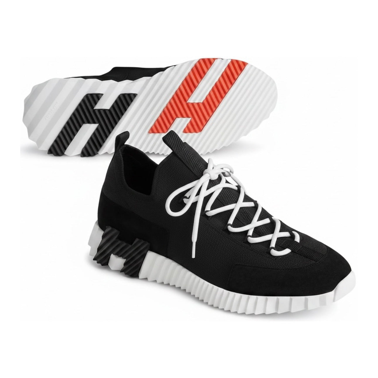 Hermes Paris Bouncing Black White