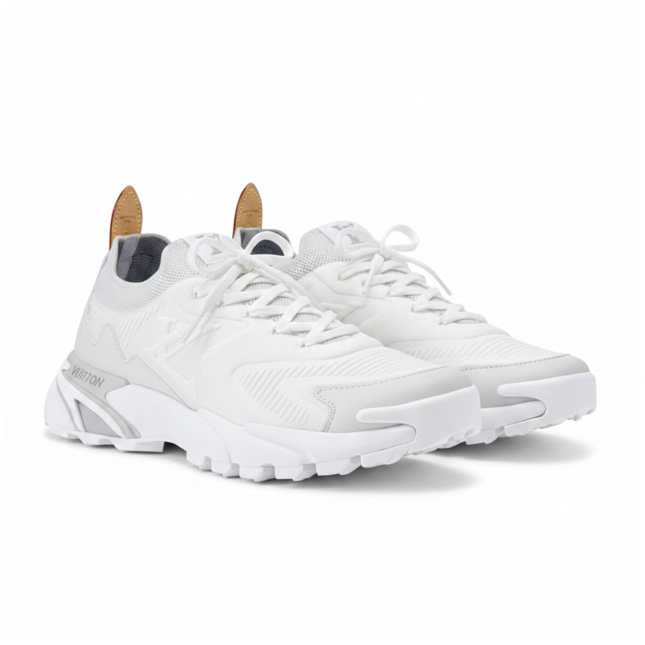 Louis Vuitton Tatic Knit Sneaker Triple White