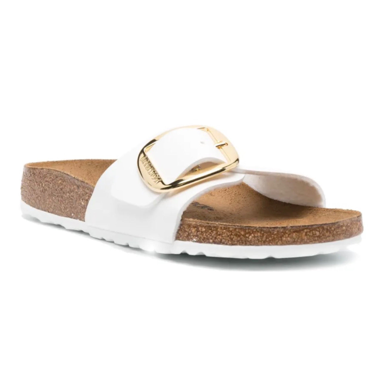 Birkenstock Madrid Big Buckle
Birko-Flor Patent Patent White