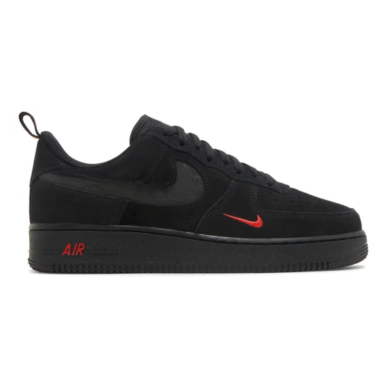 Nike Air Force 1 '07 LV8 'Reflective Swoosh - Black Crimson'